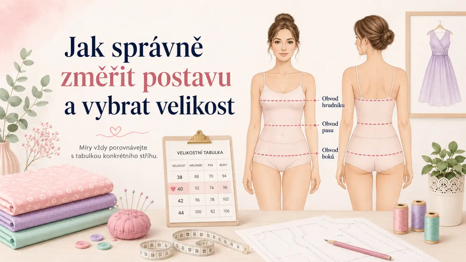 Jak správně změřit postavu 